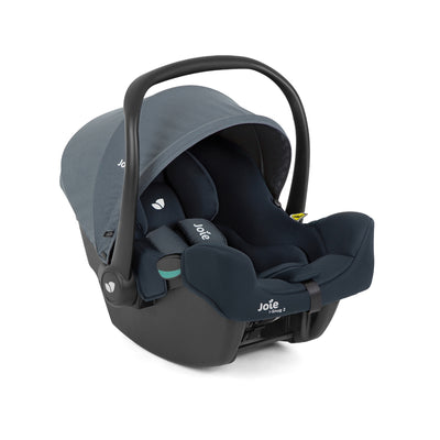 Carrinho De Bebê Joie Combo Versatrax E Azul Lagoon - Inclui Bebê Conforto Gemm
