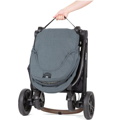 Carrinho De Bebê Joie Combo Versatrax E Azul Lagoon - Fechamento Fácil e Rápido